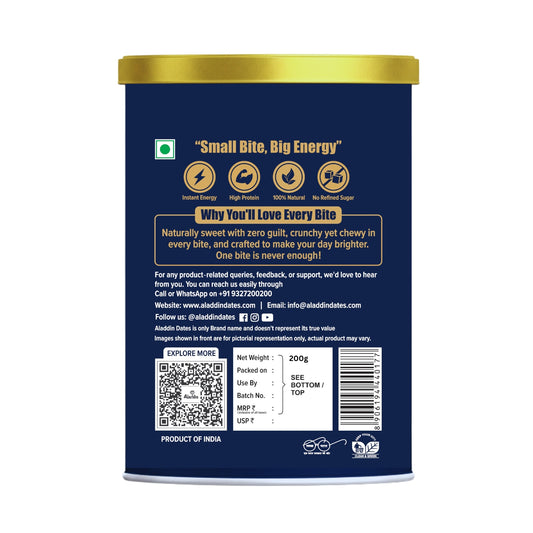 Aladdin Dates Dateable Bites 200g