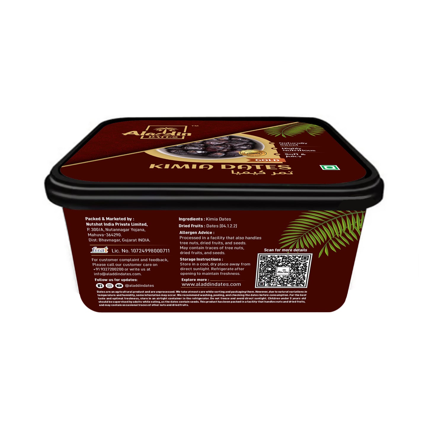Aladdin Dates Black Kimia Dates