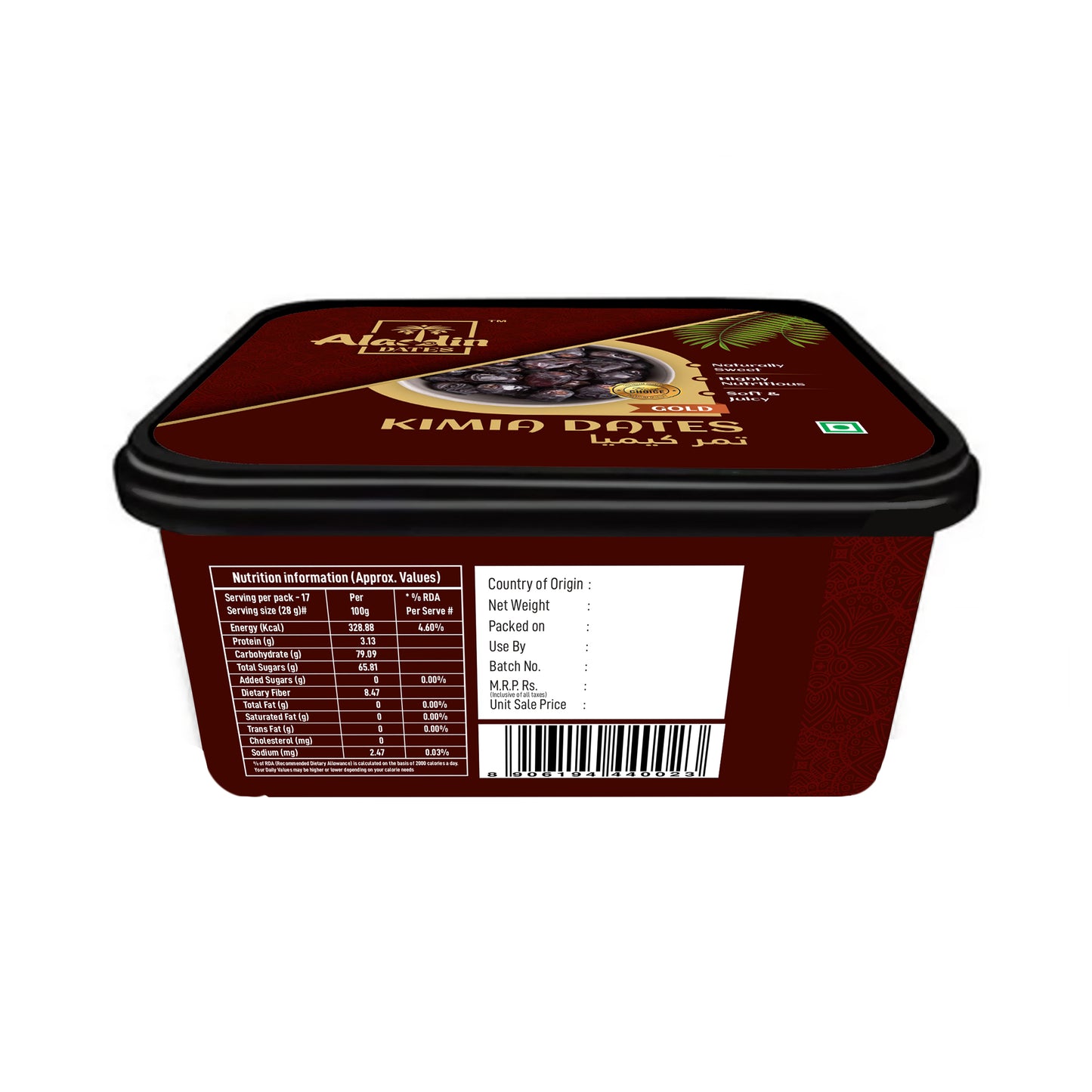 Aladdin Dates Black Kimia Dates