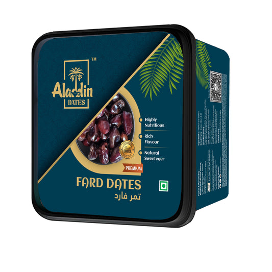 Aladdin Dates Fard Dates/Khajoor 400 Grams | IML Continer Packed|Khajur| Dry Fruits | Khajoor | Healthy Snacks |High Fibre.